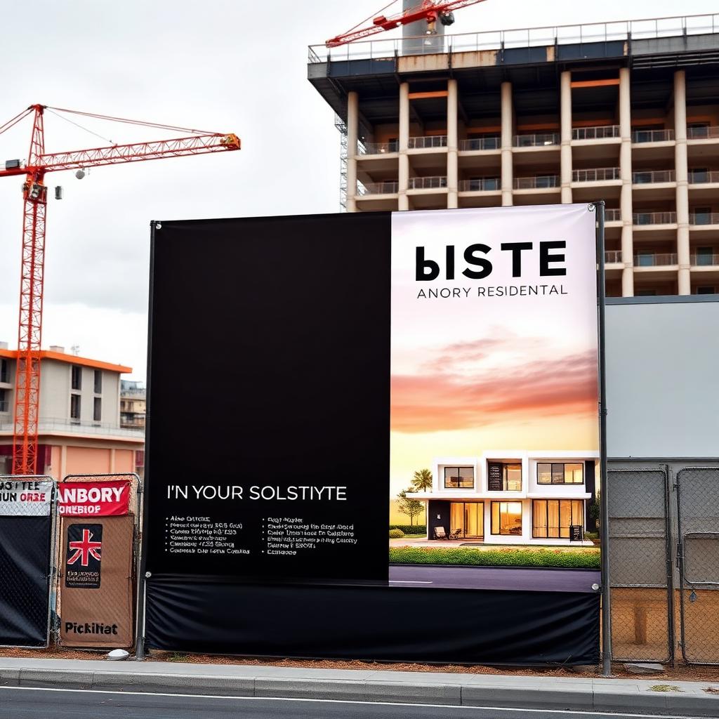 Site hoarding & branding